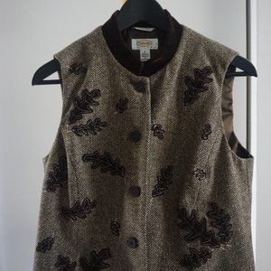 Talbot Italian wool vest S